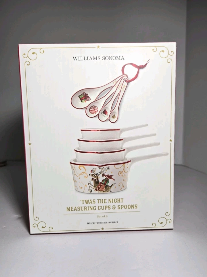 Williams Sonoma Twas The Night Before Christmas Measuring Cups & Spoons Set - Image 1 of 3
