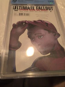 Ultimate Fallout #4 CBCS 7.0 2nd Printing Pichelli Variant 1st Miles Morales - Picture 1 of 19