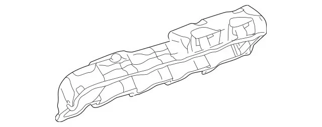 Оригинальная крышка головки блока цилиндров Mercedes-Benz 113-010-04-30 - Изображение 1 из 1