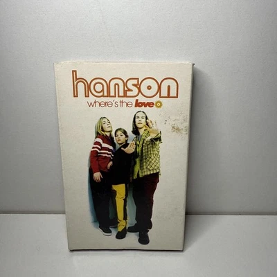 HANSON- WHERE"S THE LOVE- Single Cassette Tape - Image 1 of 3