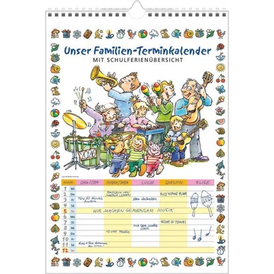 MOIN KALENDER Familien-Terminkalender 2026