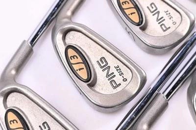 Ping i3 O-Size Irons / 3-PW+SW / White Dot / Stiff Flex Ping JZ Shafts - Image 1 of 4