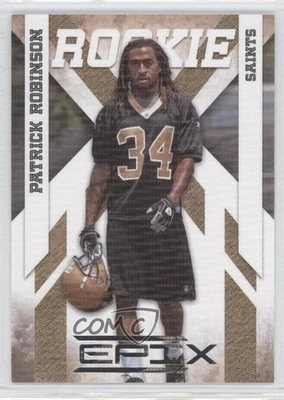 2010 Panini Epix Rookie Silver /250 Patrick Robinson #177 Rookie RC - Image 1 of 2