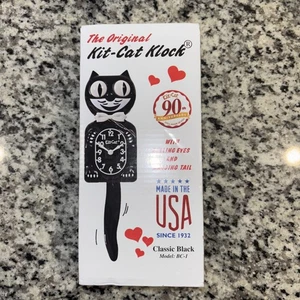 The Original Kit-Cat Klock  90th Anniversary With Rolling Eyes And Wagging Tail - Picture 1 of 4