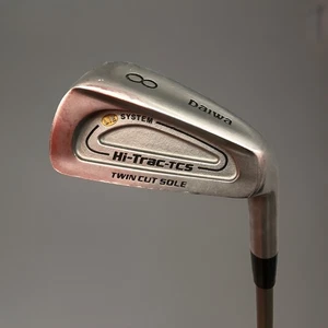 Daiwa Hi-Trac-Twin Cut Sole 8 Iron Graphite Shaft Stiff Flex Right Hand 36.5” - Picture 1 of 7