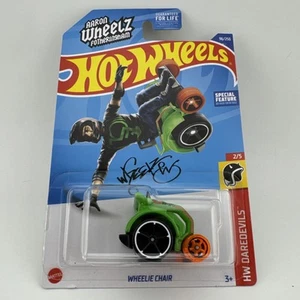 Hot Wheels 2022 Green Wheelie Chair #96, Hot Wheels Daredevils 2/5 - Bild 1 von 3