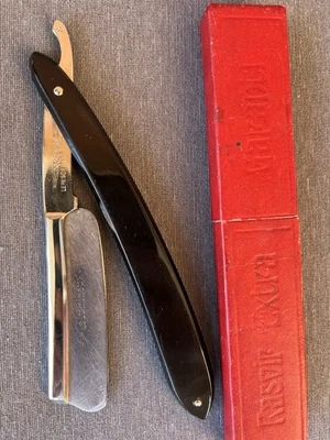 Le Lumineux NOS Rasoio a mano libera coupe choux razor Non Solingen - Immagine 1 di 4