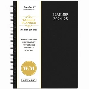 2025-2026 Planner - Planner 2025-2026, Weekly and Monthly with Tabs, July 202... - Picture 1 of 8