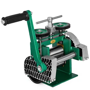 VEVOR Rolling Mill Jewellery Manual Roll Machine Combination 85mm Roller Width - Picture 1 of 12
