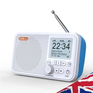 C10 2.4 inch Color LCD Screen Alarm Clock DAB DAB+ FM Bluetooth-compatible Radio - Picture 1 of 7
