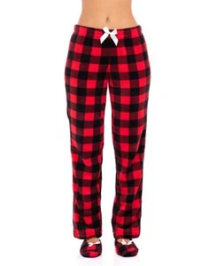 Sporto Womens Sleepwear Pajama Pant And Slipper 2-Pieces Set-X-Large - Picture 1 of 6