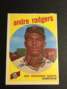 F62762 1959 Topps #216 Andre Rodgers GIANTS - Foto 1 di 2