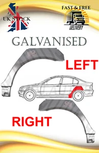 PARA BMW 3 E46 98-05 BERLINA FAMILIAR ARCO DE RUEDA TRASERO GUARDABARROS PAR DE PANELES DE REPARACIÓN - Imagen 1 de 10