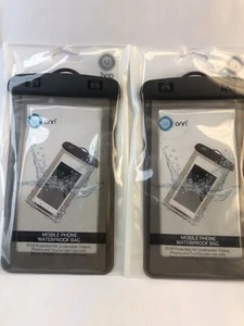 2 - NUEVO Teléfono Móvil Impermeable Bolsa TOTALMENTE SUMERGIBLE IPX8 Protección Onn Marca - Imagen 1 de 4