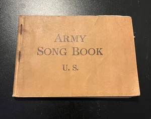 U.S. Army Song Book 1918 WWI Pocketbook of Patriotic Music NEAT! - Picture 1 of 5