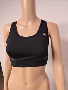 Calvin Klein black sports type bra S size NR:358 - Picture 1 of 17