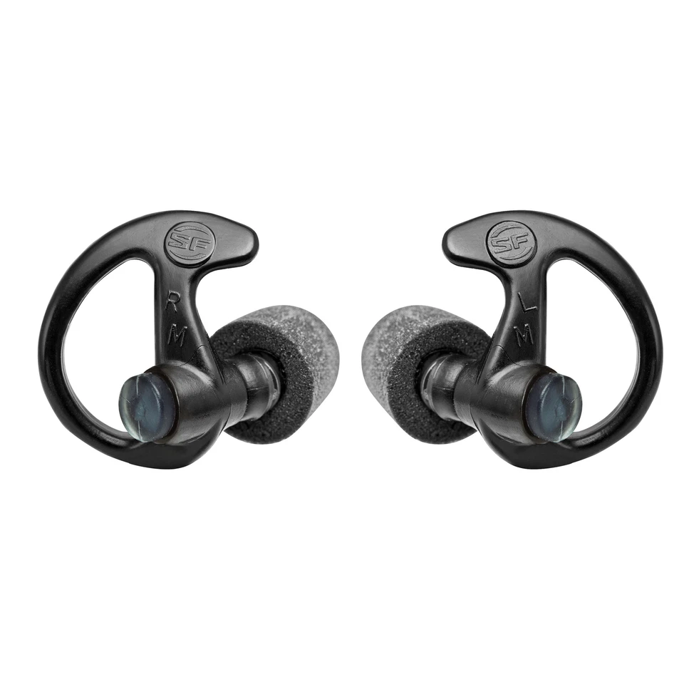 SureFire Ep10 Sonic Defenders Ear Plugs Medium Black 3 Pair
