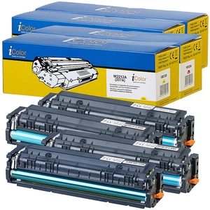 iColor Toner für HP-Laserdrucker (ersetzt HP 207A), bk, c, m, y - Bild 1 von 12