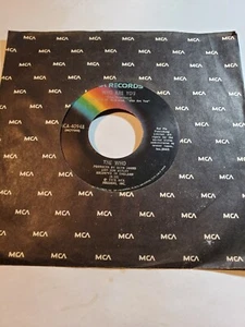 THE WHO - Who Are You /Had Enough - 1978  MCA GOOD F125C - Picture 1 of 1