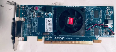 Dell AMD Radeon HD 6350 512MB PCIe x16 Video Card Full Height 0HFKYC 01CX3M - Image 1 of 3