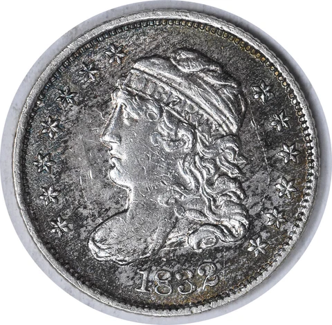 1832 Bust Silver Half Dime Choice AU Uncertified #927 Cover