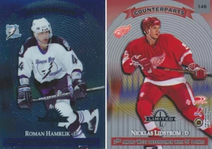1997-98 Donruss Limited #146 ROMAN HAMRLIK / NICKLAS LIDSTROM - Lightning - Bild 1 von 1