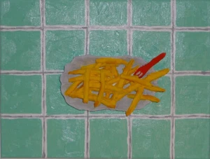 "Pommes 001" JaWiKo/Verschenkekunst - Bild 1 von 3