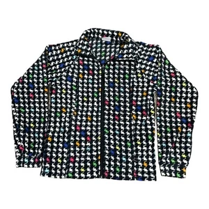 Columbia Jacket Girls 14 16 Multicolor Full Zip Pockets Fleece Embroidered Logo - Picture 1 of 5