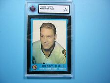 1962-63 TOPPS Hockey NHL #66 Unmarked Checklist 1-66 Graded KSA