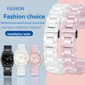 Correa de reloj de cerámica para pulsera COACH GREYSON Series 14503925 14503926 hombre mujer - Imagen 1 de 31