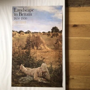 Vintage Landscape In Britain 1850-1950 Arts Council Exhibition UNFRAMED Poster - Picture 1 of 5