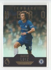 2017-18 Topps English Premier League Gold #155 David Luiz Terrace Hero Flat S/H