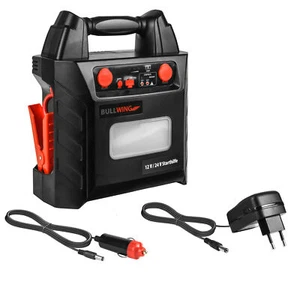 Power Pack mobile Starthilfe Powerbank 12V/24V Powerstation Jump Starter Booster - Bild 1 von 10
