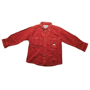 Jacadi 4 Years Red Designer Shirt Very Chic Long Sleeves - Picture 1 of 3