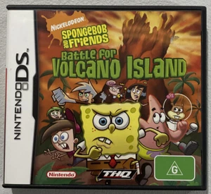 DS GAME NICKELODEON SPONGEBOB AND FRIENDS : BATTLE FOR VOLCANO ISLAND - Picture 1 of 3