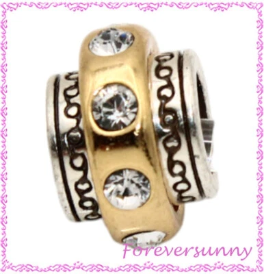 Brighton Dazzle круглый разделитель бусина вы выбираете - Изображение 1 из 4