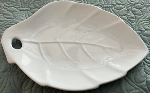 FARBERWARE BLÄTTERFÖRMIGE Keramik Servierplatte Wurstwaren selten - Bild 1 von 3