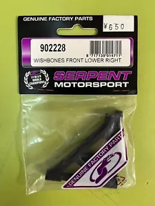 Serpent 902228 WISHBONES FRONT LOWER RIGHT 950 950r Nitro Car 1/8 - Picture 1 of 1