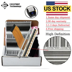 ✅ P1096933-001 Printhead with Flex Cable for Zebra ZQ630 Printer USA STOCK ✅ - Afbeelding 1 van 8