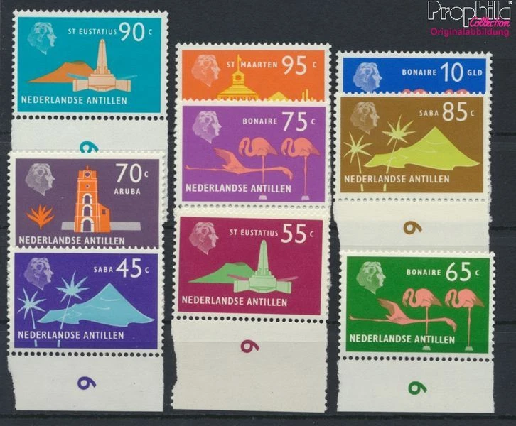 Néerlandais Antilles 254-262 neuf avec gomme orig (9825024 - Photo 1/1