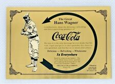 1993 Series 1 Coca-Cola Honus Wagner 1g Solid Gold Card - Serial #'d /500