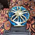 PLATTE PRO FLY REEL WITH FULL-SIZED DRAG KNOB, Blue & Gold 13/14 Weight