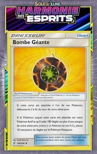 Bombe Géante -SL11:Harmonie Des Esprits - 196/236 -Carte Pokemon Neuve Française - Foto 1 di 1
