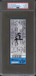 Wiz Khalifa Signed Autographed Ticket "Under The Influence" Tour 8/23/14 PSA/DNA - Picture 1 of 2