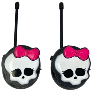 Monster High Fangtastic Walkie Talkie Radio Set Of 2 2015 Mattel Used Untested - Picture 1 of 6