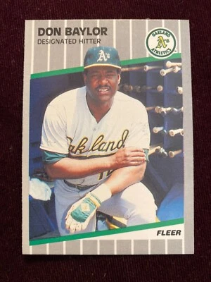 1989 Fleer Baseball Cards #1-300 (You Pick) Quantity Discount - Image 1 of 2