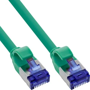 ITS 0,3 METRI Patchcord Slim, Cat.6A, S/FTP, TPE (LSZH), PoE, verde - Foto 1 di 1