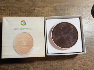Google Nest Learning Thermostat - Sand - G4CVZ - Used - Tested - Picture 1 of 7