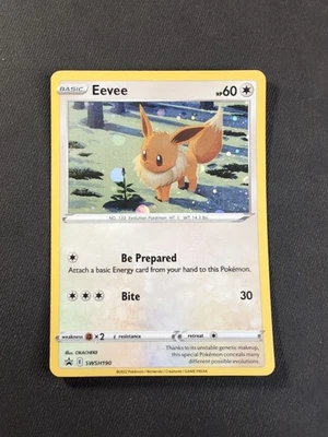 Eevee SWSH190 SWSH: Sword & Shield Promo Cards Holo - Image 1 of 2