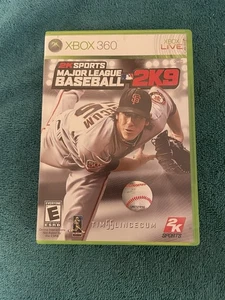 Major League Baseball 2K9 Microsoft Xbox 360 2K Sports Take-Two Interactive MLB - Picture 1 of 3